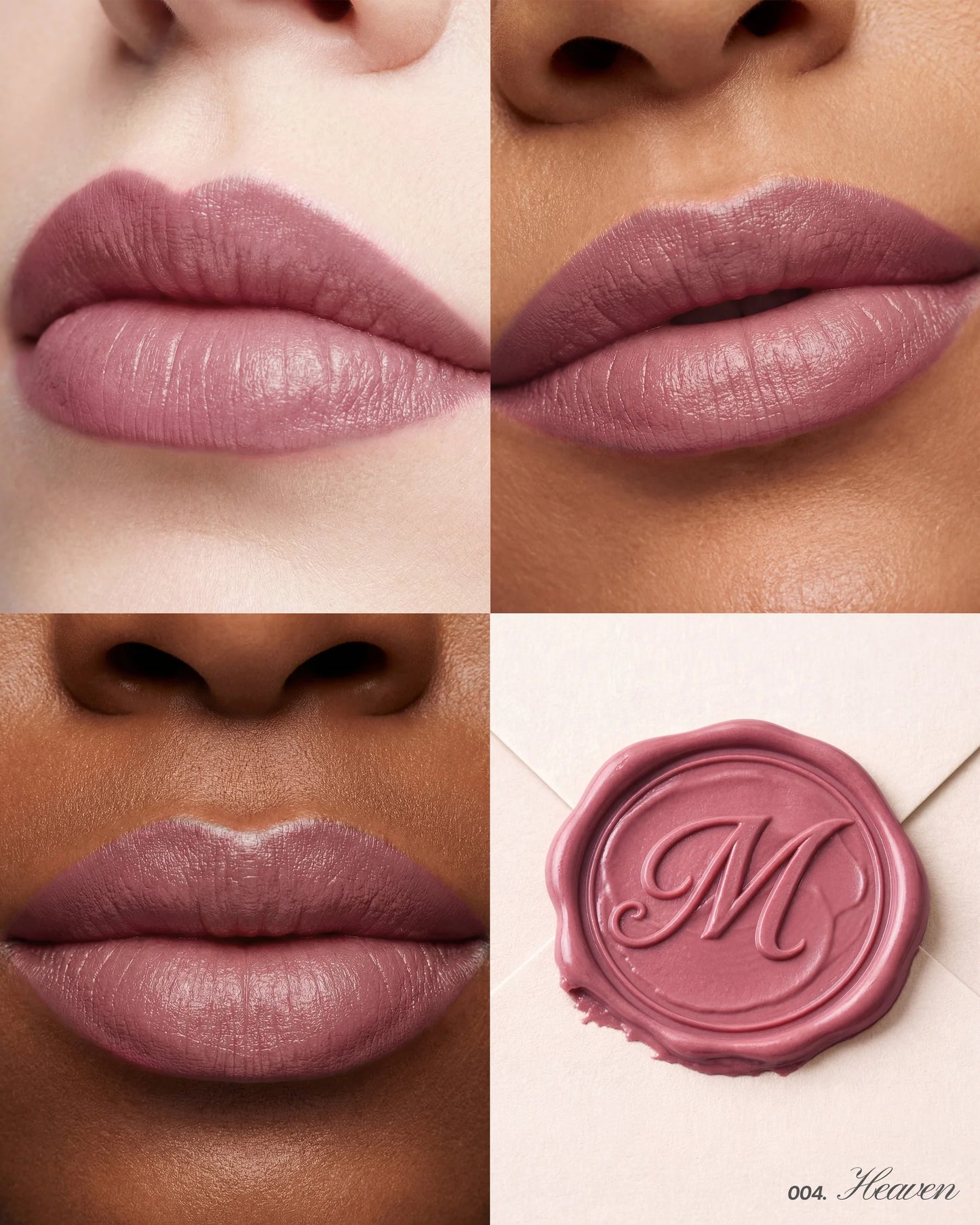 Moira Angel Satin Lipstick (ASL004, Heaven) 3pc Bundle