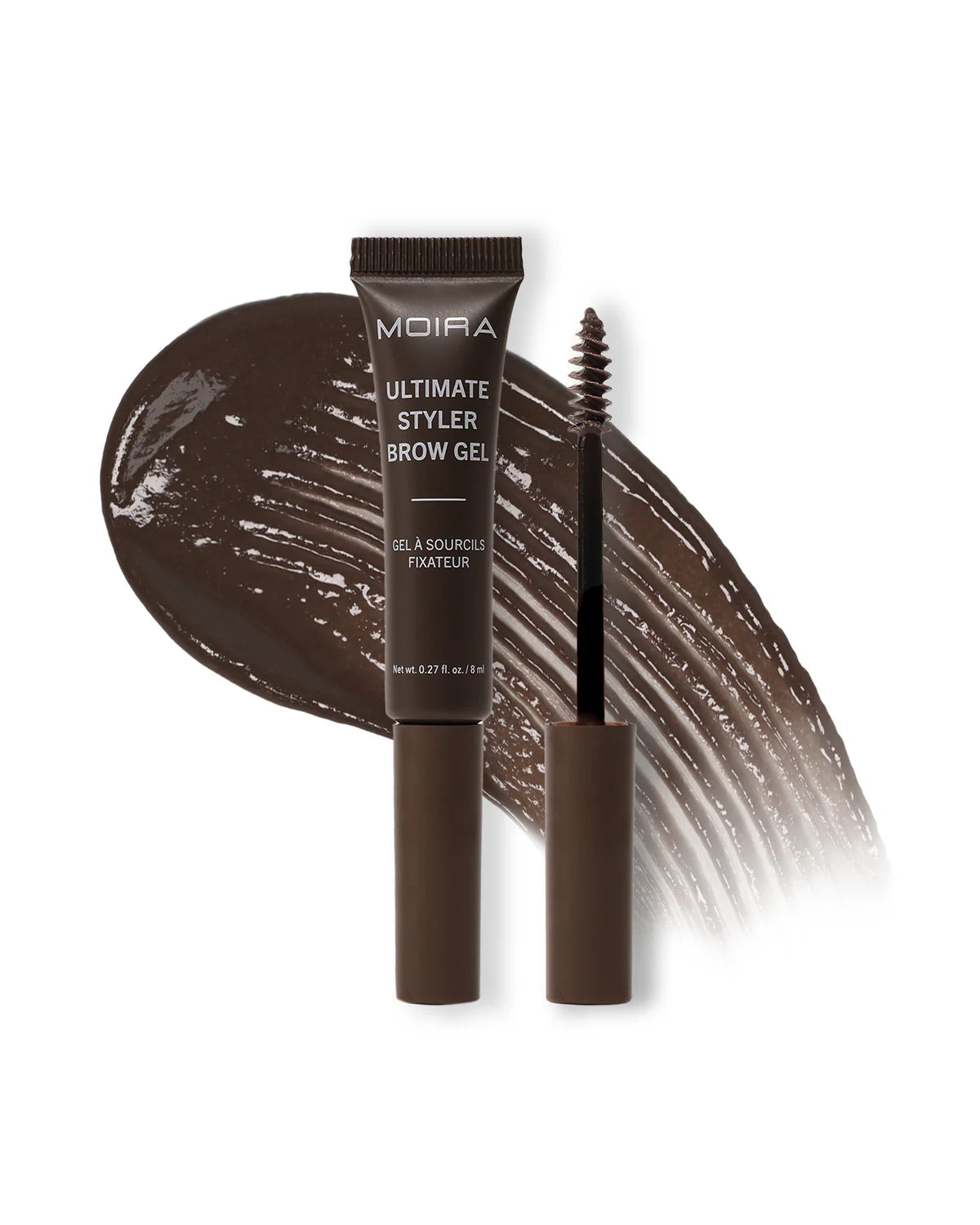Moira Ultimate Styler Brow Gel (BWG004, Dark Brown) 3pc Bundle