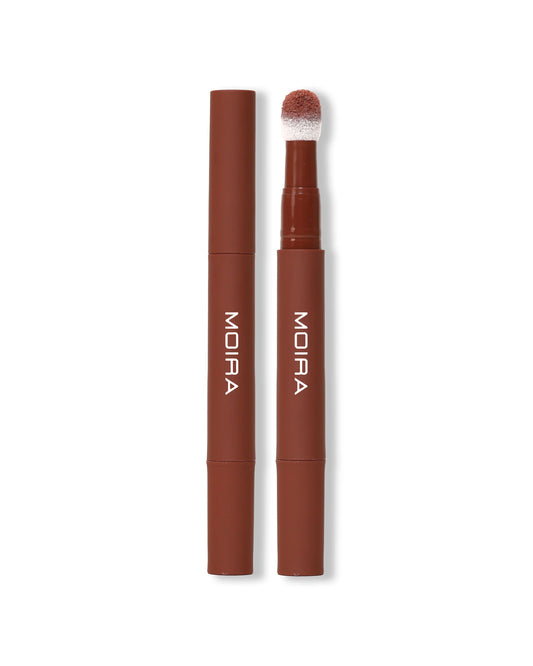 Moira Cushion Kiss Lip Cream (CKL004, Leather Brown) 3pc Bundle
