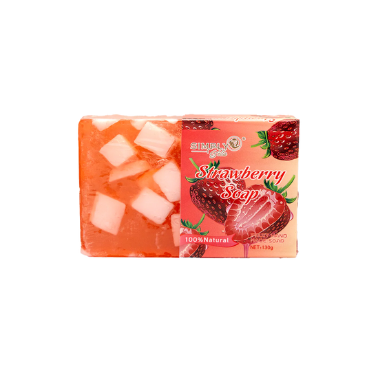 Simply Bella Strawberry Soap 100% Natural