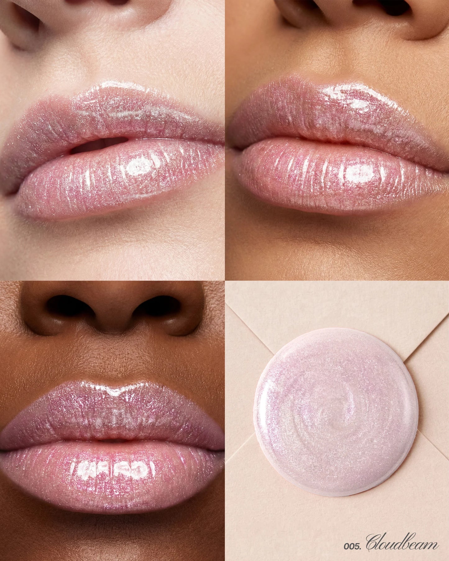 Moira Angel Glow Gloss (AGG005, Cloudbeam) 3pc Bundle