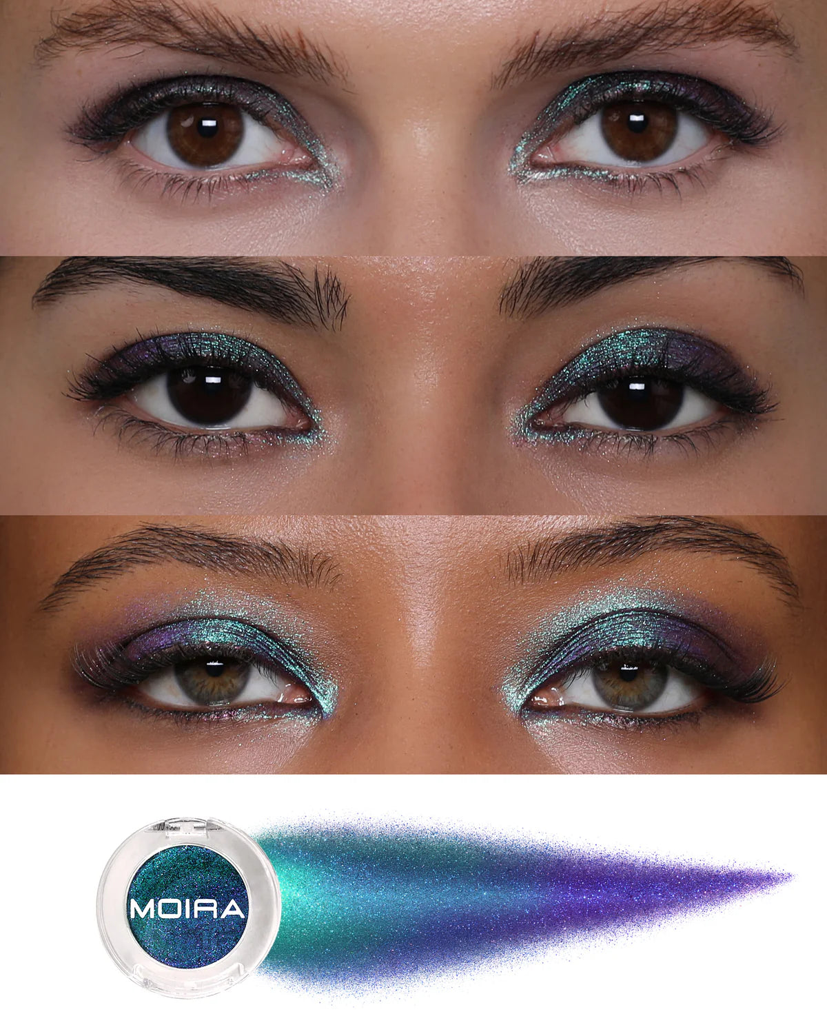 MOIRA SGS006 Supernova Glitz Shadow (006, Galaxsea) (3PCS BUNDLE)