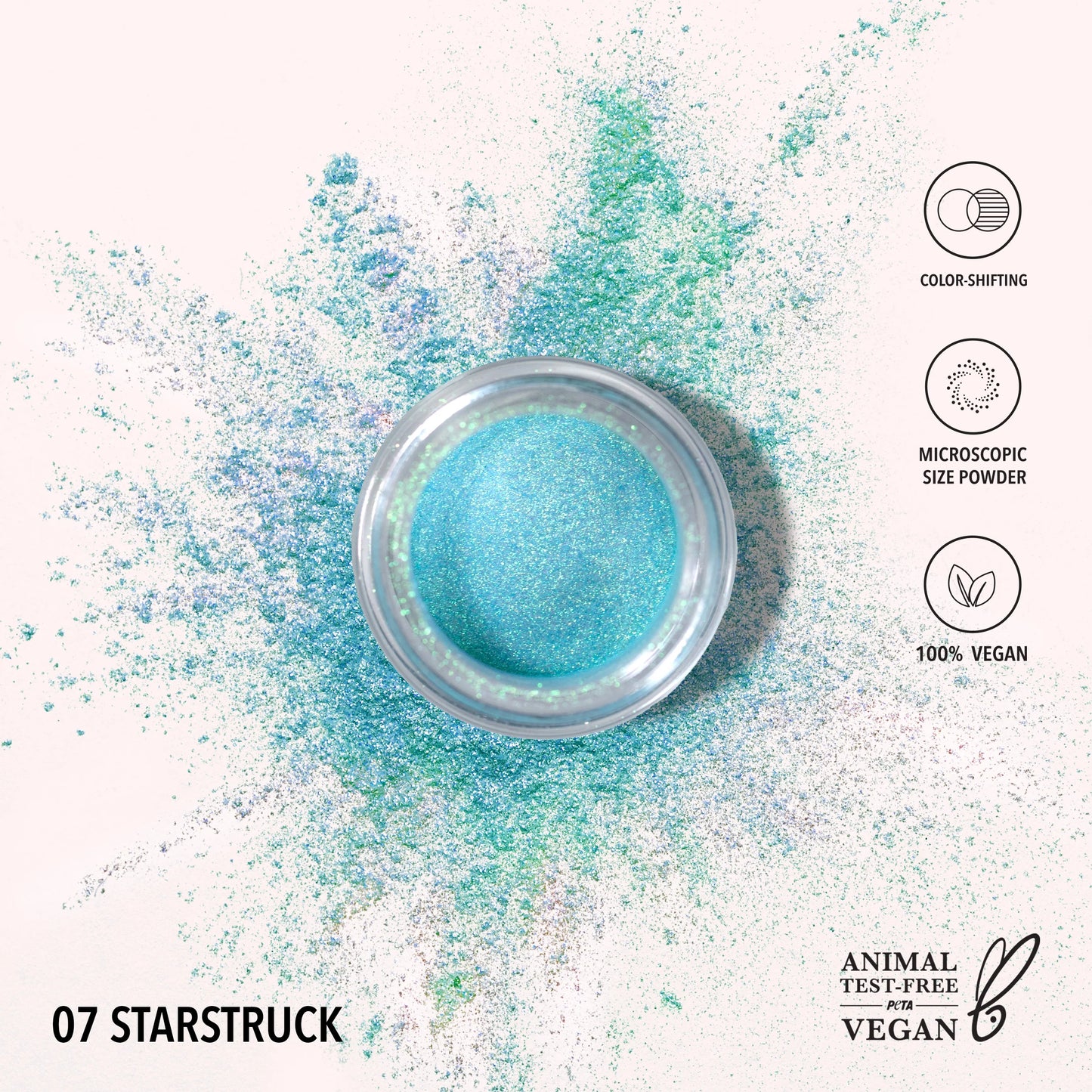 Starstruck Chrome Loose Powder (007, Starstruck) 3pc Bundle