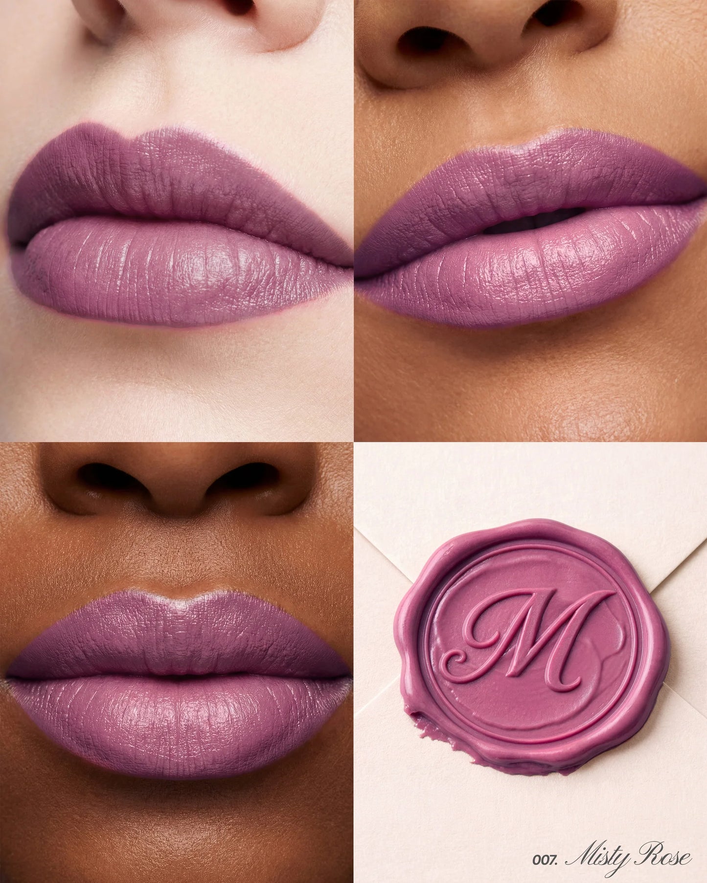 Moira Angel Satin Lipstick (ASL007, Misty Rose) 3pc Bundle