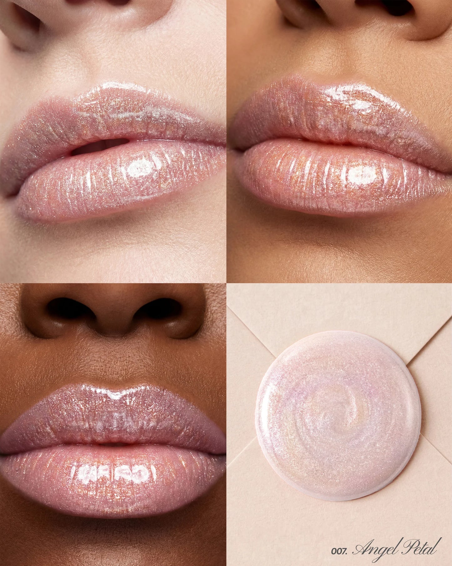 Moira Angel Glow Gloss (AGG007, Angel Petal) 3pc Bundle