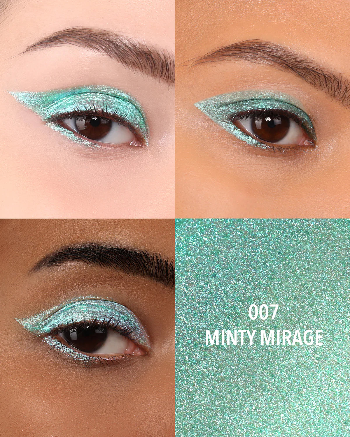 PPP007 - Moira - Prism Pop Pigment (007, Minty Mirage) 3PC SET