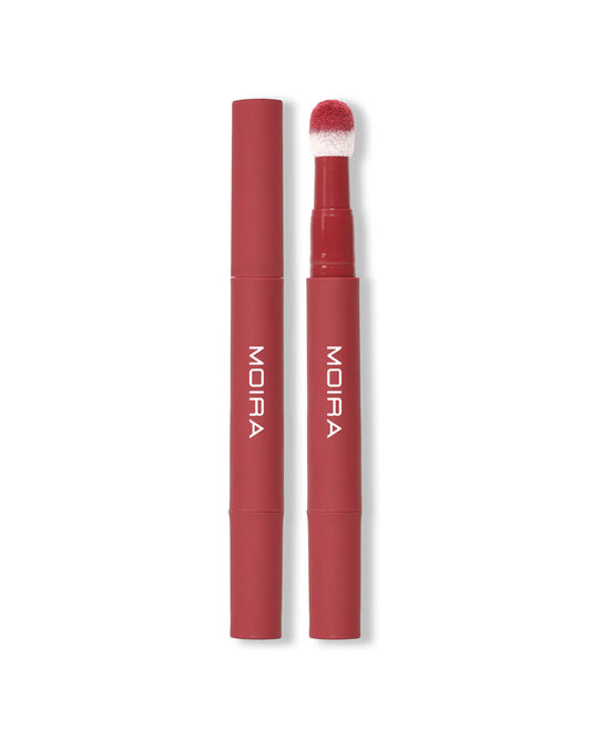 Moira Cushion Kiss Lip Cream (CKL008, Silk Hibiscus) 3pc Bundle