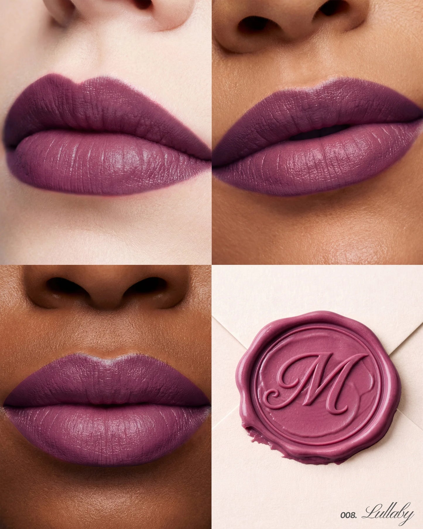 Moira Angel Satin Lipstick (ASL008, Lullaby) 3pc Bundle