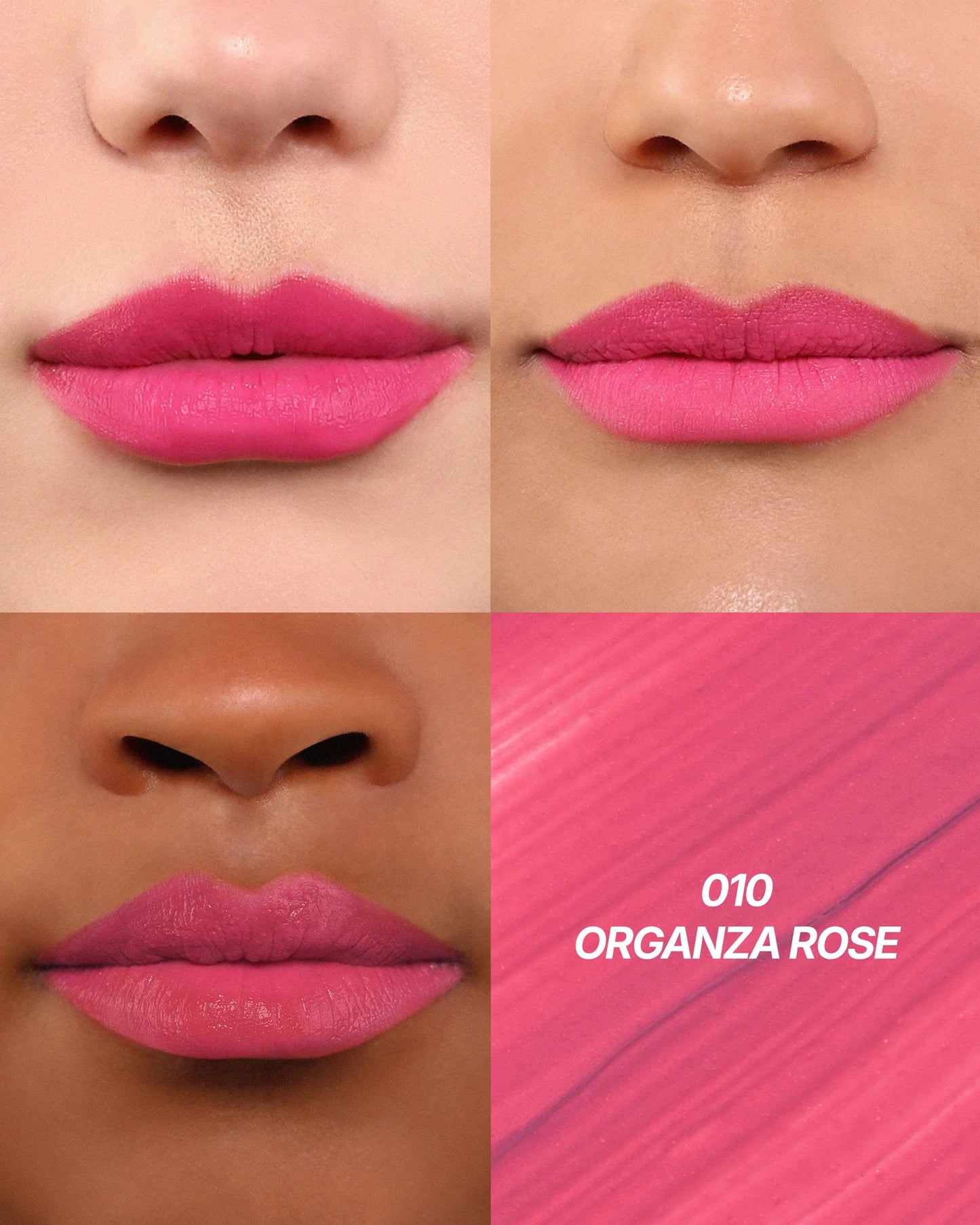 Moira Cushion Kiss Lip Cream (CKL010, Organza Rose) 3pc Bundle