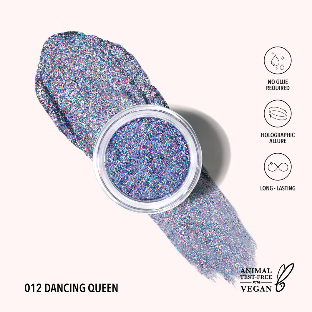 Hologram Glitter Gel (012, Dancing Queen) 3pc Bundle