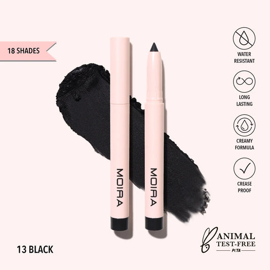 Moira At Glance Stick Shadow (013, Black) 3PCS SET