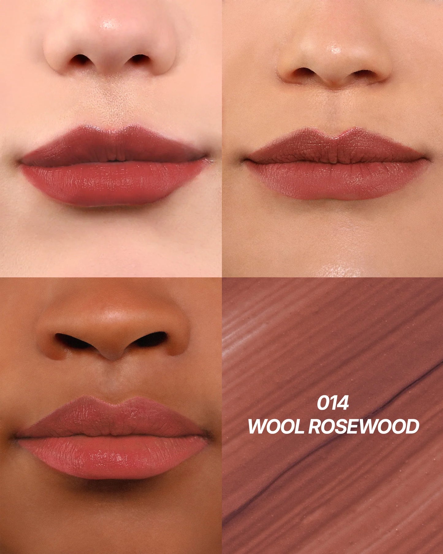 Moira Cushion Kiss Lip Cream (CKL014, Wool Rosewood) 3pc Bundle