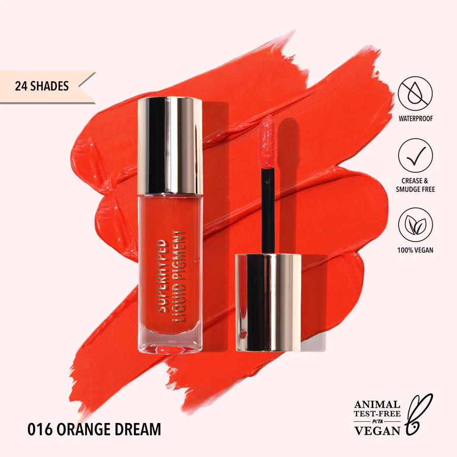 Superhyped Liquid Pigment (016, Orange Dream) 3pc Bundle