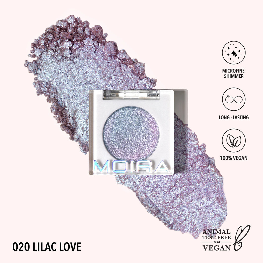 Moira Chroma Light Shadow (CLS 020, Lilac Love) 3pc Bundle
