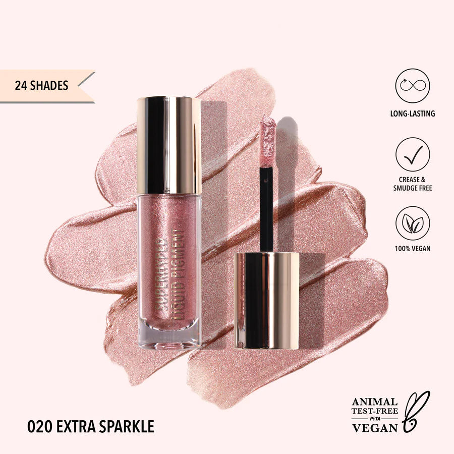 Superhyped Liquid Pigment (020, Extra Sparkle)3pc Bundle