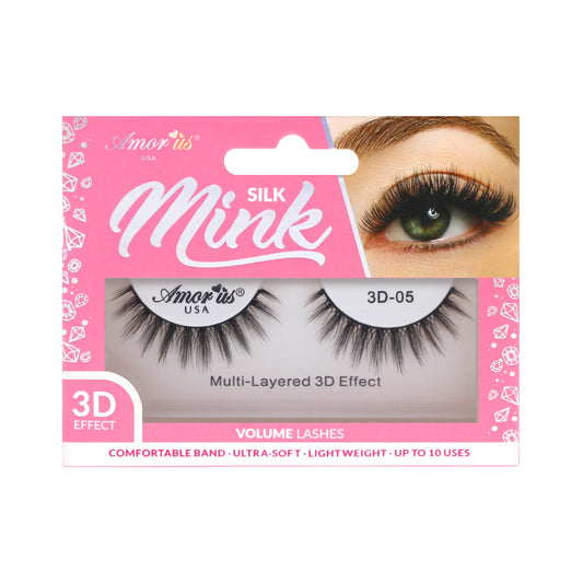 3D Silk Mink Lashes- #3D-05