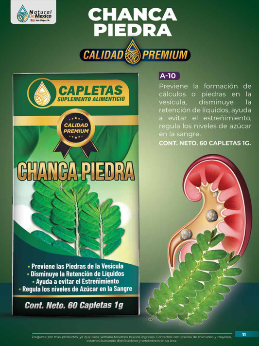 A-10 Chanca Piedra  Cont. 60 Capletas