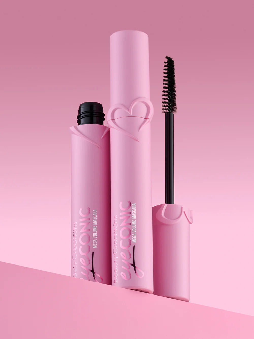 Beauty Creations Eyeconic Lift And Curl Waterproof & Econic Mega Volume Mascara Display