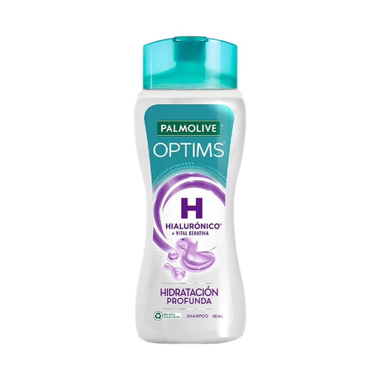 Shampoo Palmolive Optims Ácido Hialurónico + Vital Keratina 680ML
