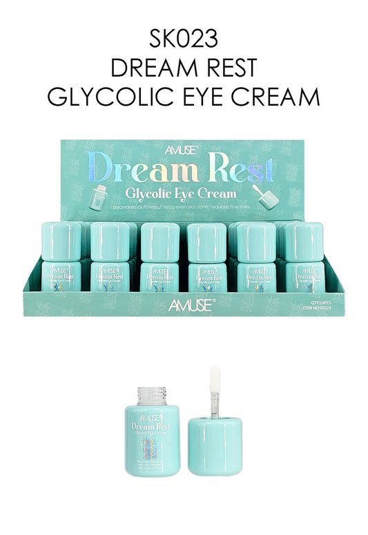 SK023 Amuse Dream Rest Glycolic Eye Cream Display