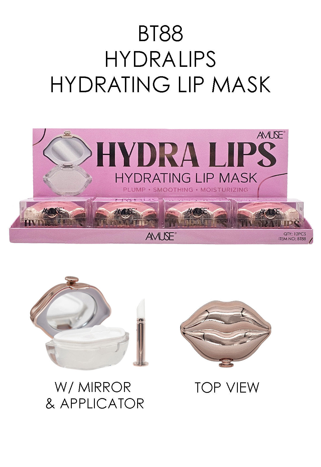 BT88 Amuse Professional Hydra Lip Mask Display