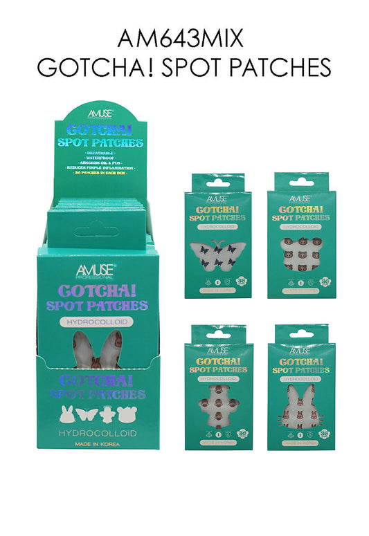 AM634MIX Amuse Professional Gotcha Spot Patches Display