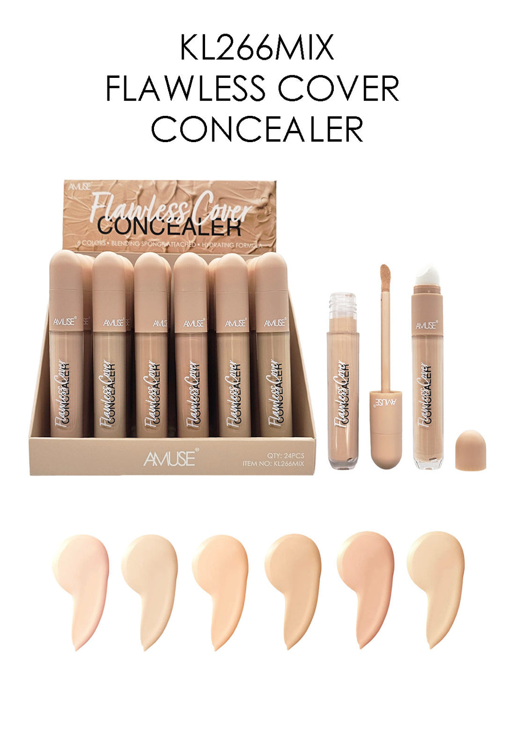 KL266MIX FLAWLESS COVER CONCEALER