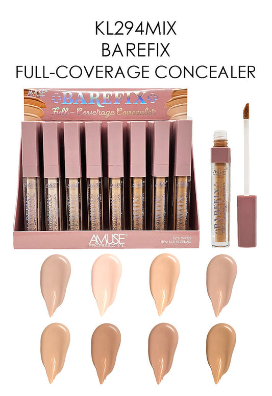 KL294MIX Amuse Barefix Full Coverage Concealer Display