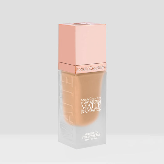 Beauty Creations - Flawless Stay Matte Foundation "10WG" 3PC SET