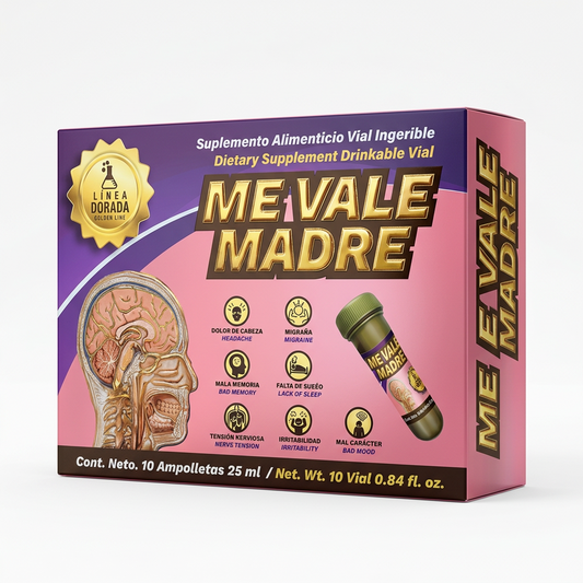 Me Vale Madre 10 Ampolletas 25 ml