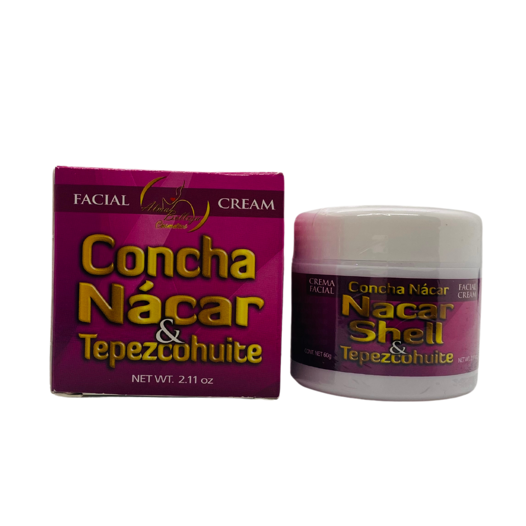 Crema de Concha Nácar con Tepezcohuite 60g
