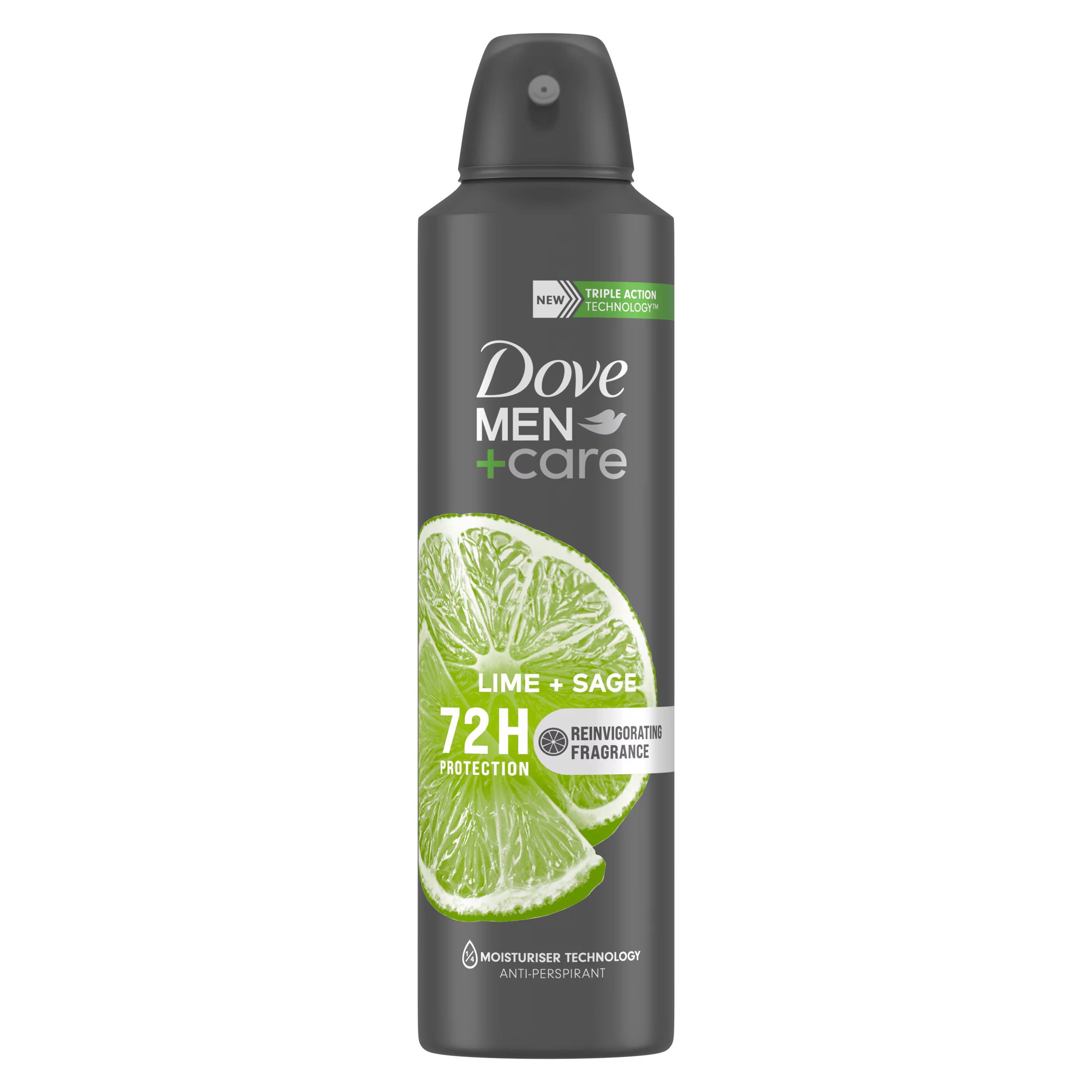 Dove Spray Deodorant Men+Care Lime & Sage 150ml – J Cosmetics Sac