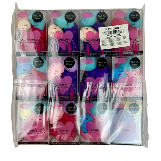 KSP-3607 3pc Beauty Blenders 12pc Set