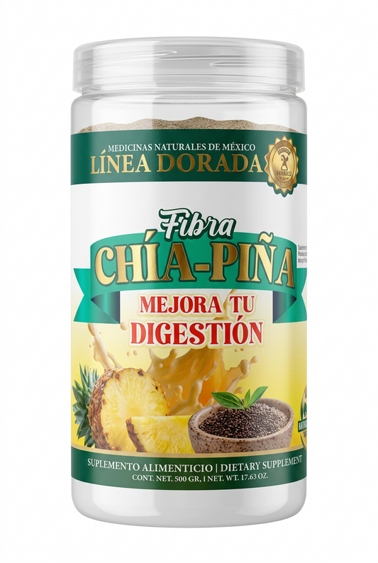 Fibra Chia-Piña Cont. 500 g
