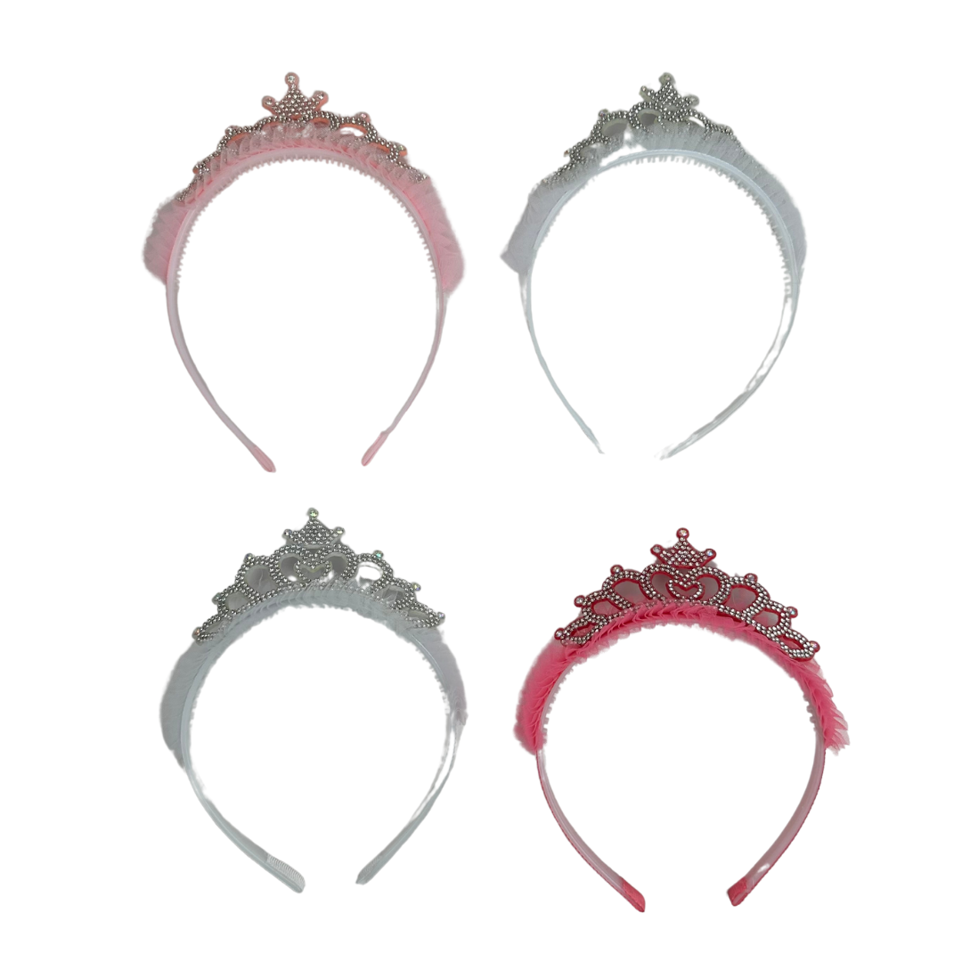 KHB-9533 Tiara Headband 12pc Set