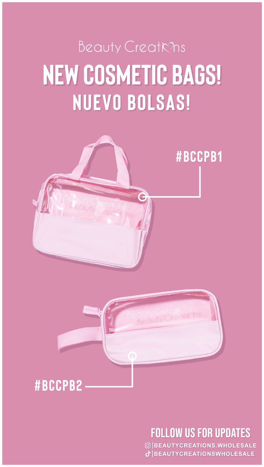 #BCCPB1 BC Large Makeup Bag