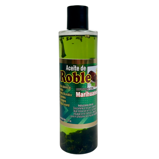 Aceite de Roble Reforzado con Marihuanol Cont. 10oz