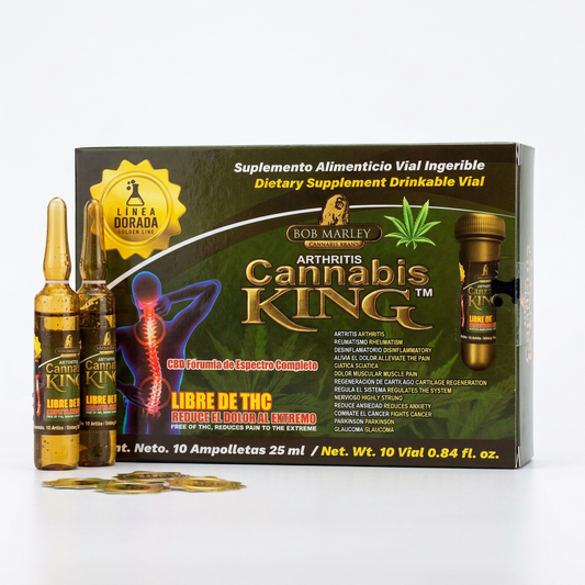 Arthritis Cannabis King Curcuma 10 Ampolletas 25 ml