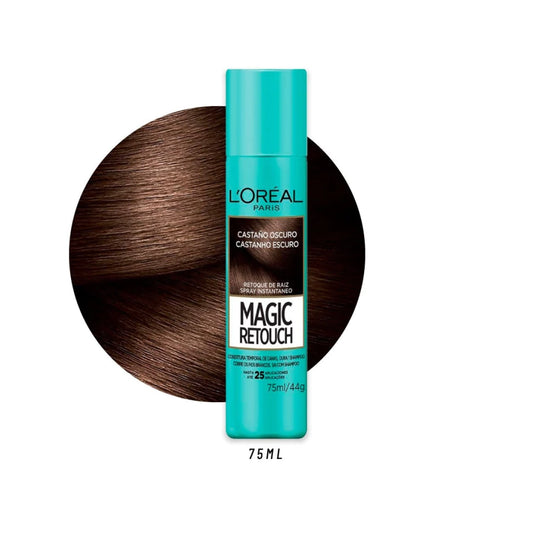 L'Oreal Magic Retouch Castaño Oscuro Cont. 75ml