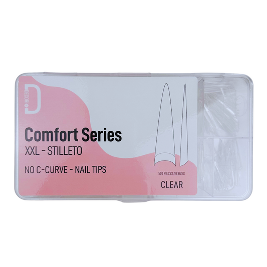 Decorio Comfort Series XXL - Stilleto Nail Tips 500pc