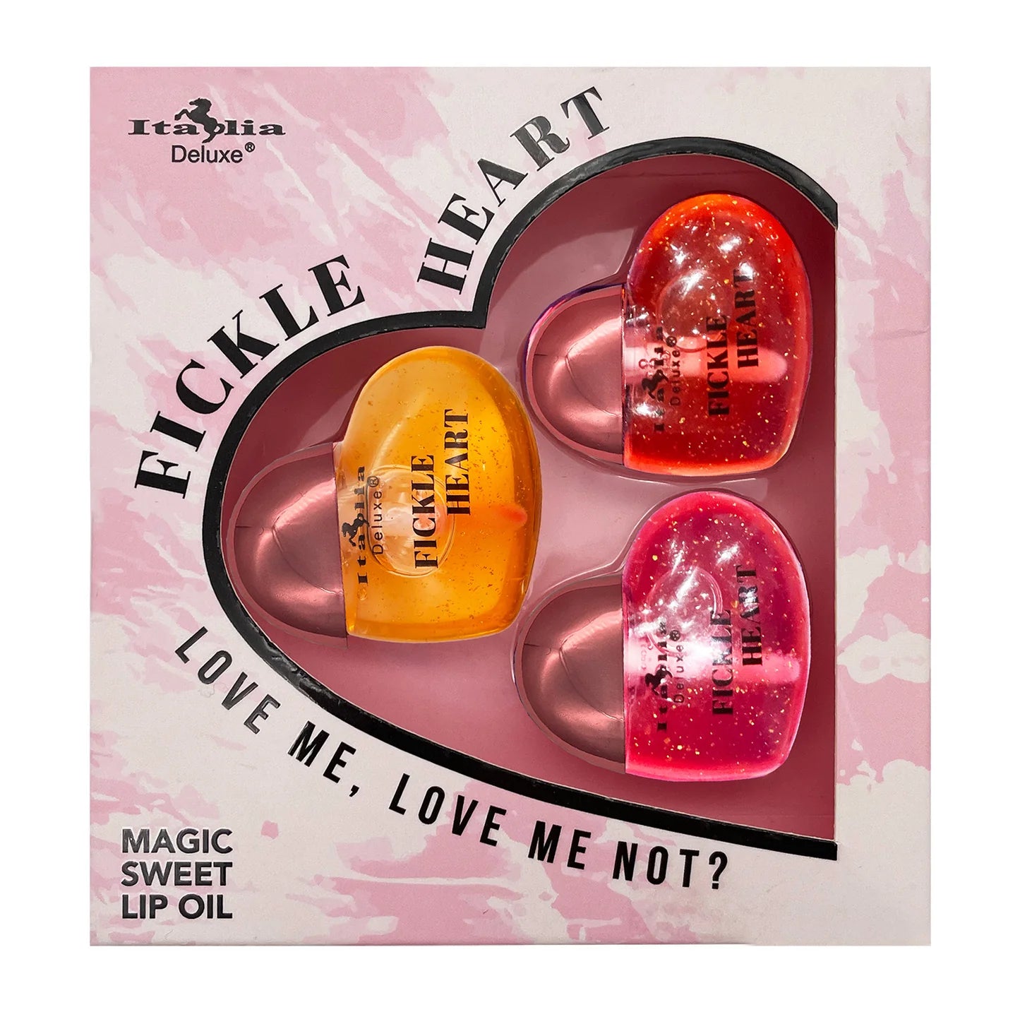 178 Italia Deluxe Fickle Heart Magic Lip Oil Set