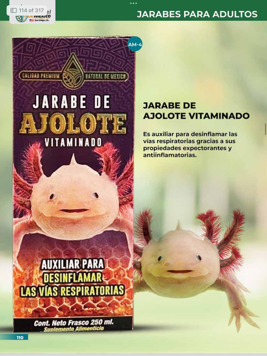 AM-4 Jarabe de Ajolote Vitaminado