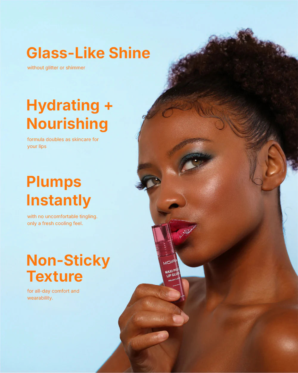 Moira Maxi Pout Lip Gloss (MPLG005, Pouty) 3pc Bundle