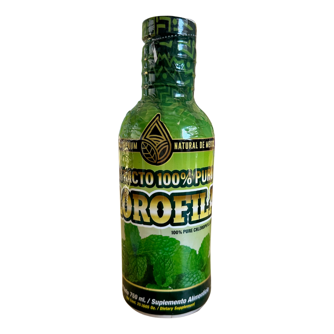 Natural de Mexico Extracto 100% Puro Chlorofila Cont. 750ml