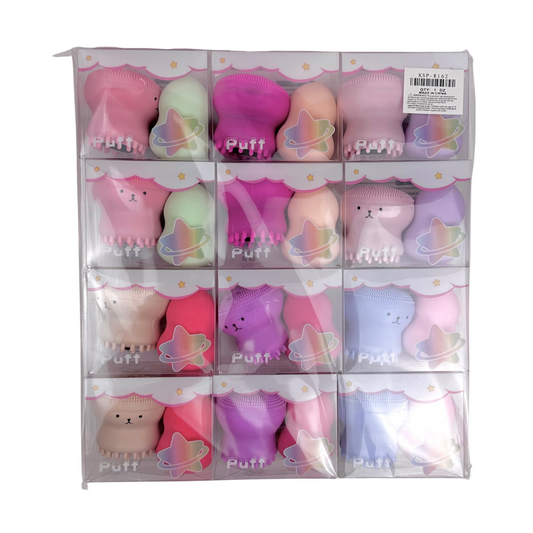 KSP-8162 Blending Sponge with Facial Cleanser 12pc Set