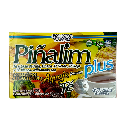 Piñalim Plus Té Cont. 30 Sobres