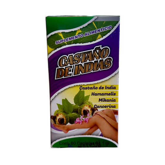 Castaño de Indias Capletas Linea Premium Cont. 60 Tabletas