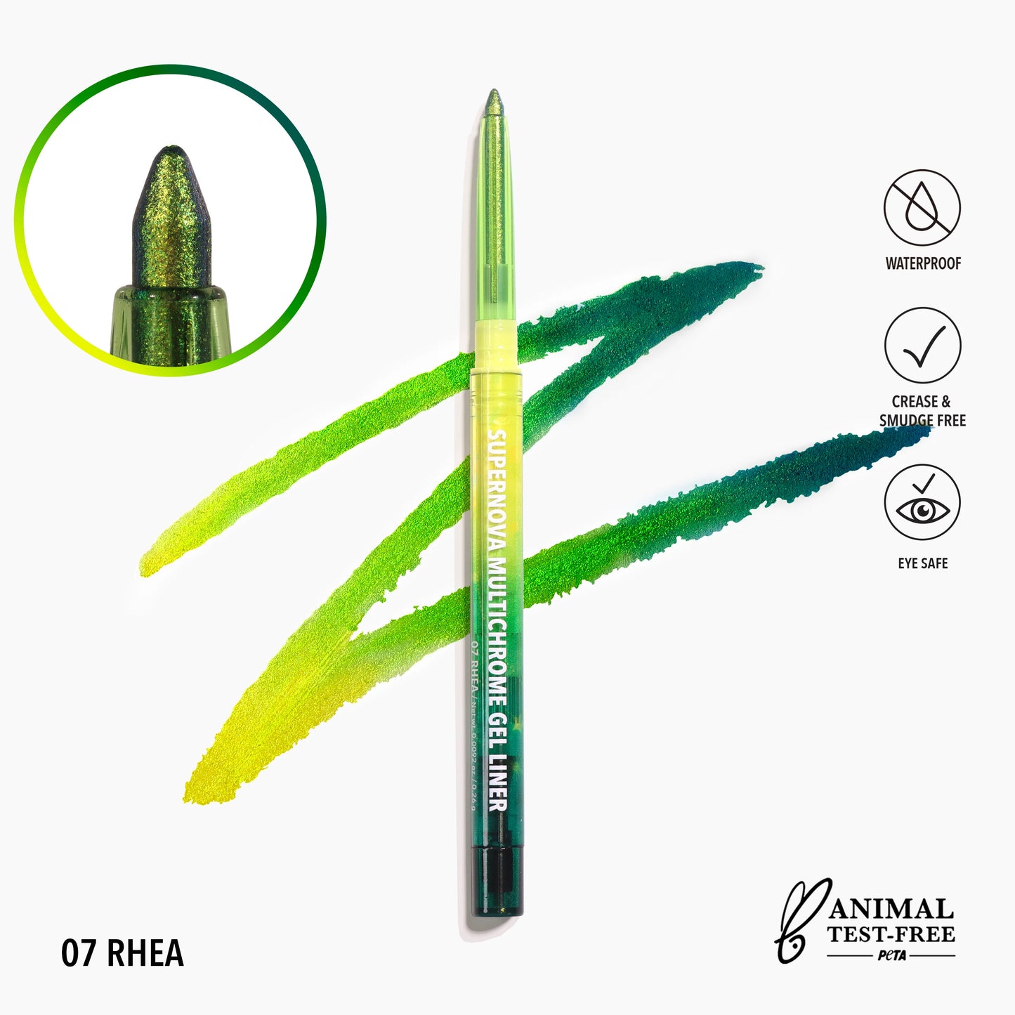 Supernova Multichrome Gel Liner (007, Rhea) 3pc Bundle