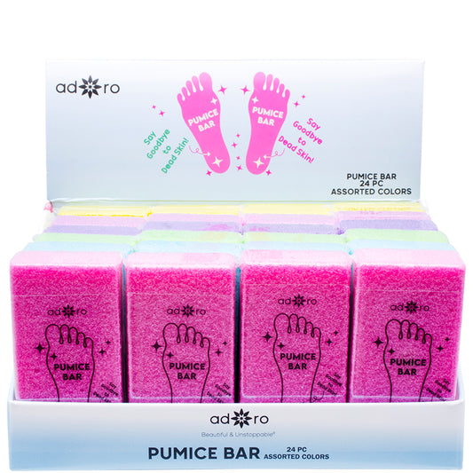 11540  Adoro Pumice Bar Multi-Color Display