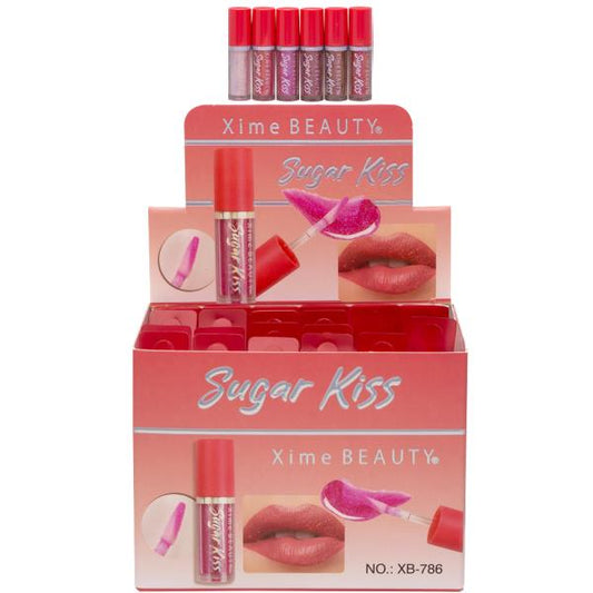 XB-786 - Xime Beauty Sugar Kiss Lip Gloss Display